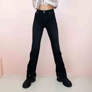 REVICE Black Bootcut Jeans Size 27